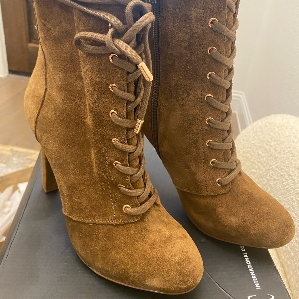 Inc International Concepts Suede Booties